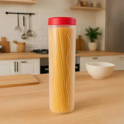 2 Porta Macarrão Espaguete Hermético Com Tampa 950ml Cores