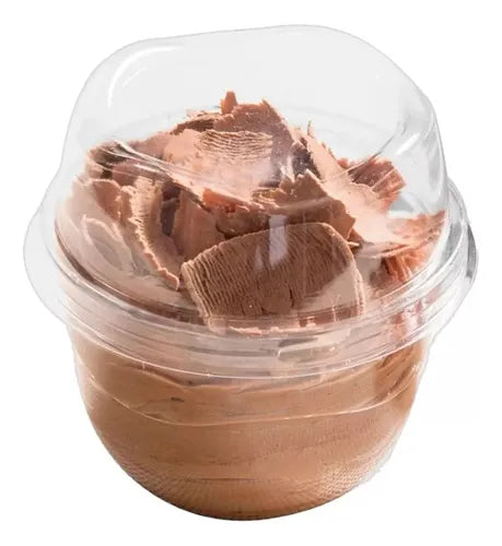 250 Und. Embalagem Descartavel 110ml Bolo Pote Mousse G 670