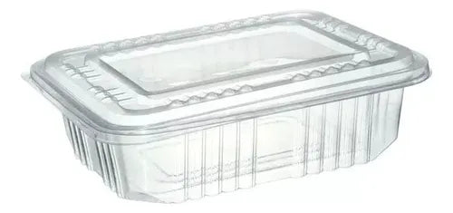 100 Und Pote Marmita Retangular 400ml Freezer Microondas 303