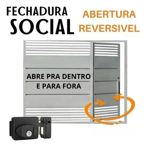 Fechadura Ppa Eletrônica Elétrica Tipo Intelbras Hdl C90 Agl