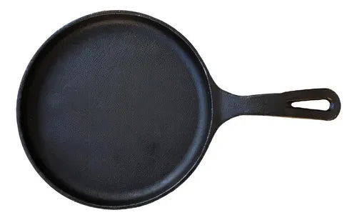 Chapa Tapioqueira Ferro Fundido 20 Cm Santana Cor Preto