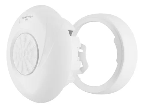Sensor De Presença Movimento Teto 360° Dip Exatron Lestnidp 110V 220V Bivolt Branco