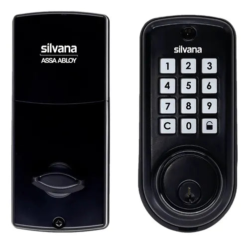 Fechadura Eletrônica Teclado Iluminado Chave Silvana Sdd115