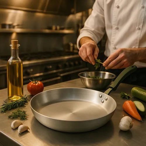 Frigideira Grande Profissional Linha Hotel Restaurante Cozinha Industrial N30 Alumínio