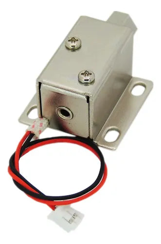 Mini Fechadura Solenoide Eletrônica 12v 350ma Para Arduino