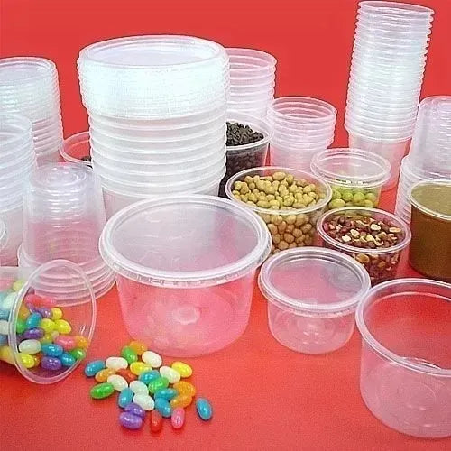 Pote Descartável Redondo Freezer Microondas 140ml C/24