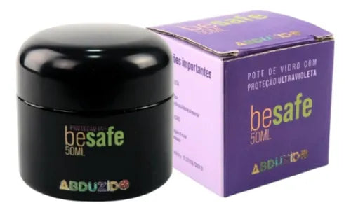 Pote De Vidro Besafe Abduzido 50ml Uv Holder Hermético Top