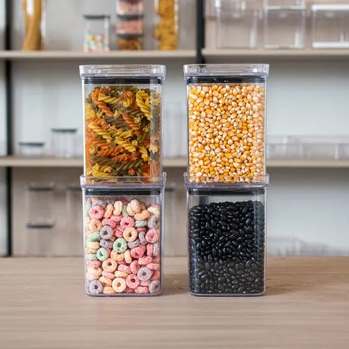 Amobox Potes Herméticos 4 unidades de 1L
