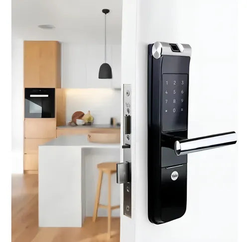 Fechadura Digital Eletrônica Yale Ymf 40A Senha E Biometria