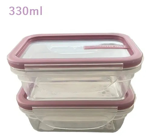 Conjunto 8 Potes Plástico Livre Bpa Linha Freshy Sanremo