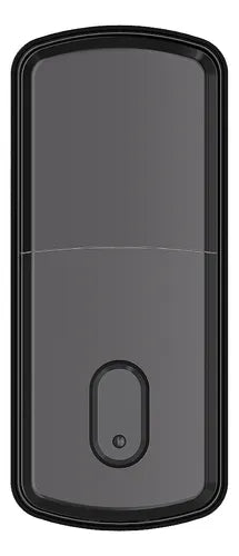 Fechadura digital T12 bluetooth biometria cartão chave senha preto AGL