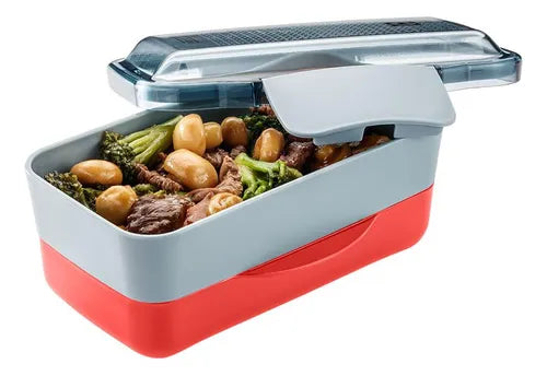 Pote Marmita Lunch Box Tampa Easy Open Electrolux Vermelho