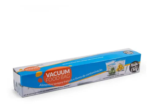 Sacos Reutilizáveis Linha Vacuum 10 Peças 6 L Moda Do Chef