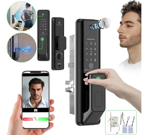 Fechadura Inteligente Digital Eletronica Wi-fi Biométrica