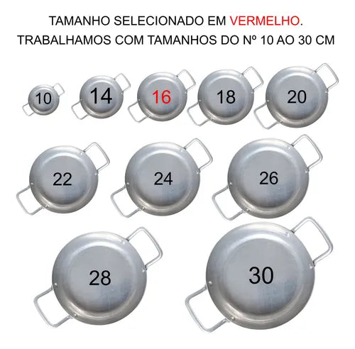 Kit Frigideira Panelinha Master 7 Pergaminho N°16 500ml 20 Peças Cor Cinza