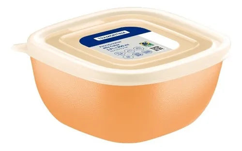Potes Tramontina 300ml 5 Pote E Tampa Mixcolor