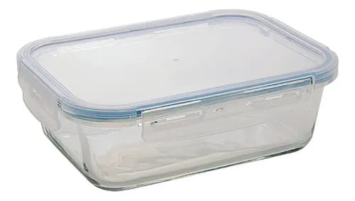 Pote Organizador Vidro Borossilicato Hermético Marmita 1l Cor Transparente