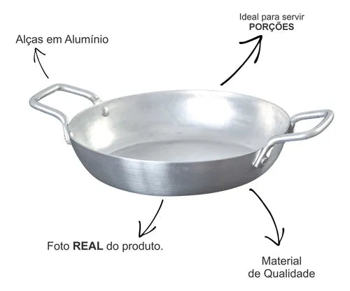 Kit Frigideira Panelinha Master 7 Pergaminho N°16 500ml 20 Peças Cor Cinza