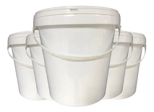 Balde Plástico 3.6 Litros Alimentício Cor Branco