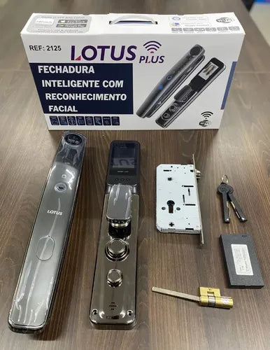Fechadura Eletronica Digital C/ Reconhecimento Facial Lotus