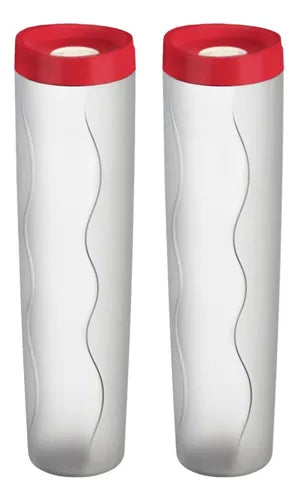 2 Porta Macarrão Espaguete Hermético Com Tampa 950ml Cores