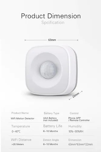 Sensor De Presença Inteligente Tuya  Alexa Google Home