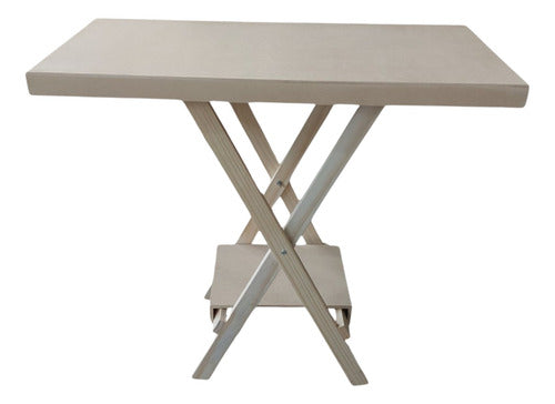 Mesa Cavalete Para Festa Em Mdf - Cru