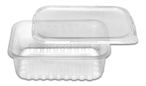 Pote Descartável 750ml Freezer Microondas Marmita - com 24 Un. Cor Transparente