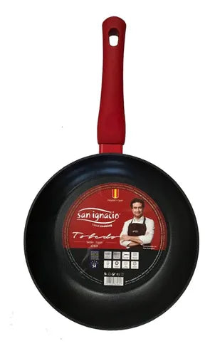Frigideira Toledo 28x5cm Antiaderente C Indução - Bergner Cor Preto