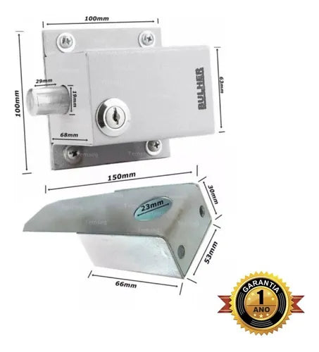 Trava Elétrica Portão Eletrônico Basculante Bulher 127v