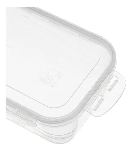 Kit 10 Pote Marmita Fitness Reutilizável 500ml Trava Freezer