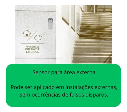 Sensor Movimento Infra Passivo Intelbras Ivp 8000 Ex S/ Fio