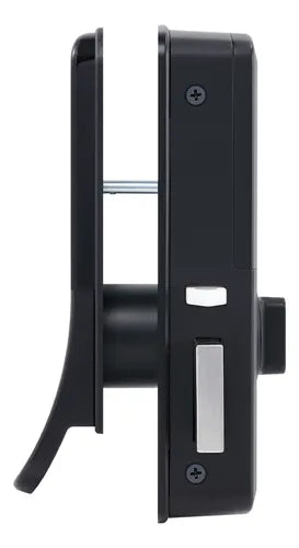 Fechadura Eletrônica Digital Com Puxador Wave Cor Preto