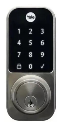 Fechadura Digital Ydd 120 Para Porta Externa Com Senha Yale