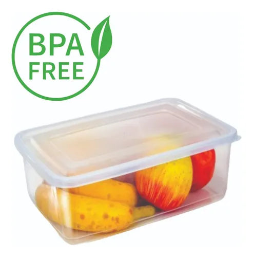 Kit 20 Potes 500 Ml Transparente Marmita Fitnees Bpa Free