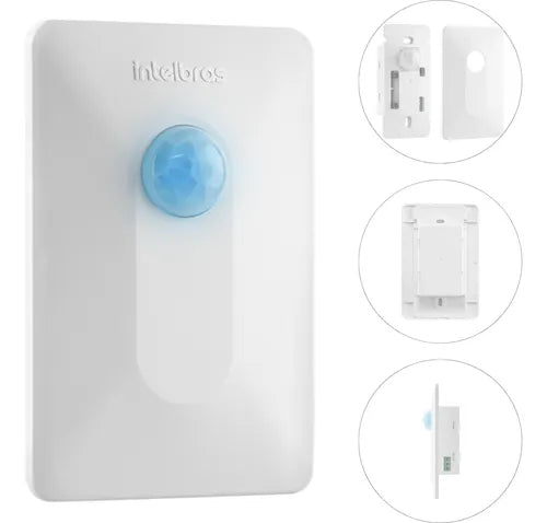 Sensor De Presença Intelbras Espi 180 E 4x2 Para Iluminação