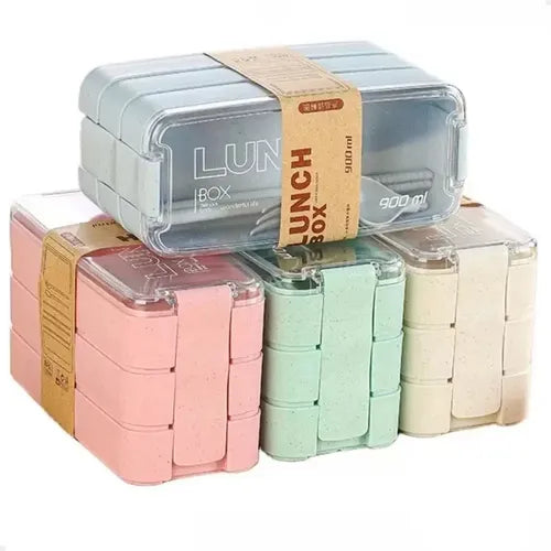 Marmita Fitness 3 em 1 | 900ml | Microondas e Lava-Louças | Ecológica | Ideal para o Dia a Dia - Marca Lorben