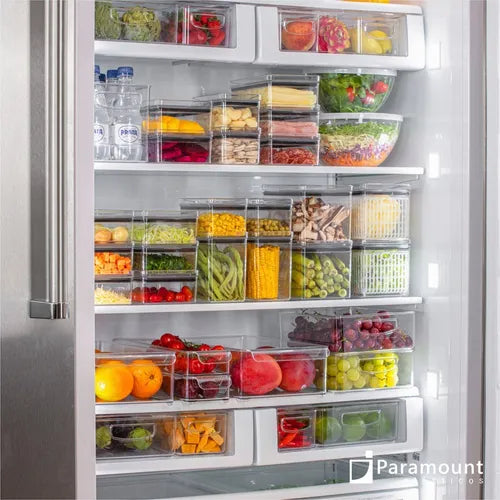 Pote De Mantimentos Hermético 2600ml Empilhável